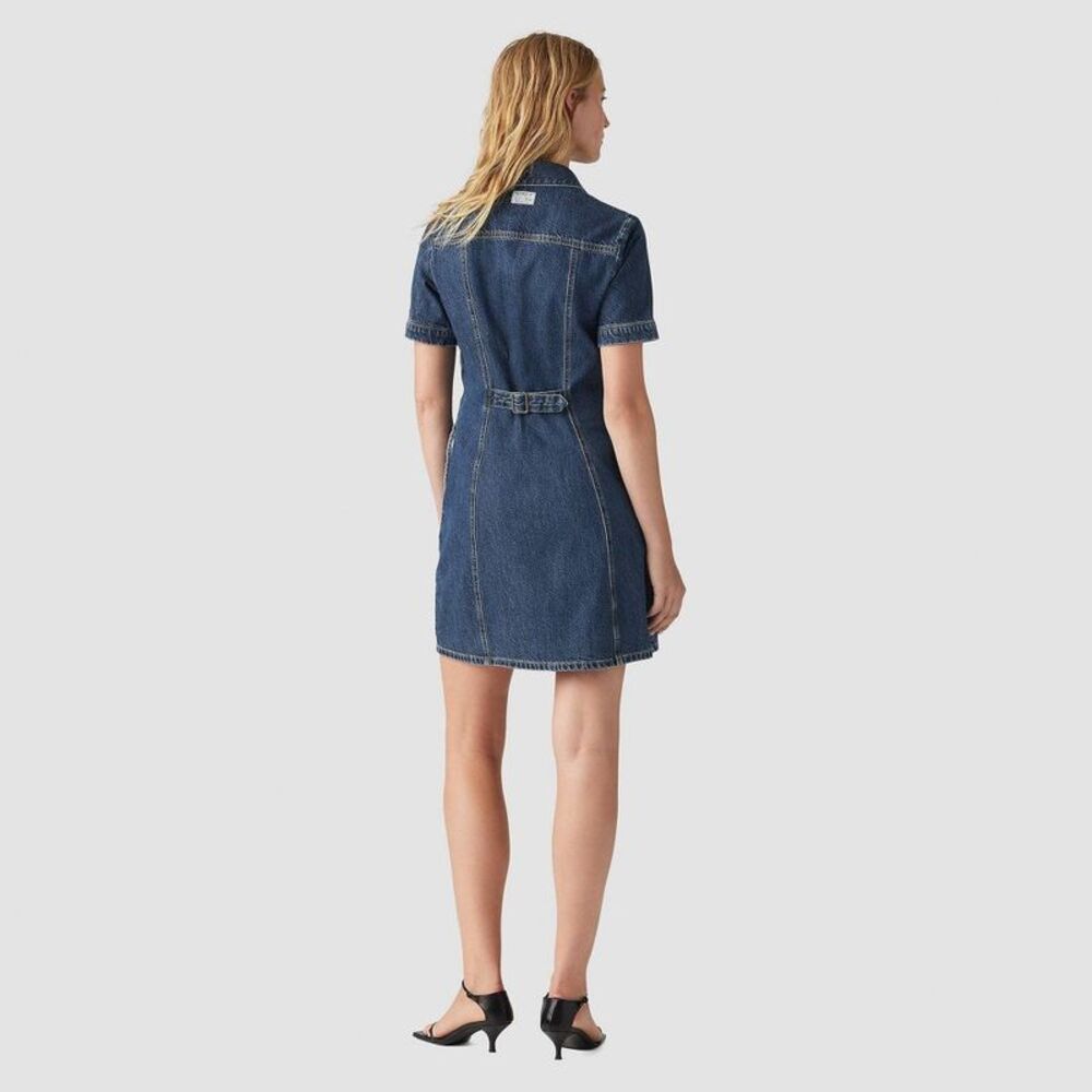Open Box - Levi's - Women's Rinoa Denim Dress - Sled Sledge Sister - Picture 2 of 2